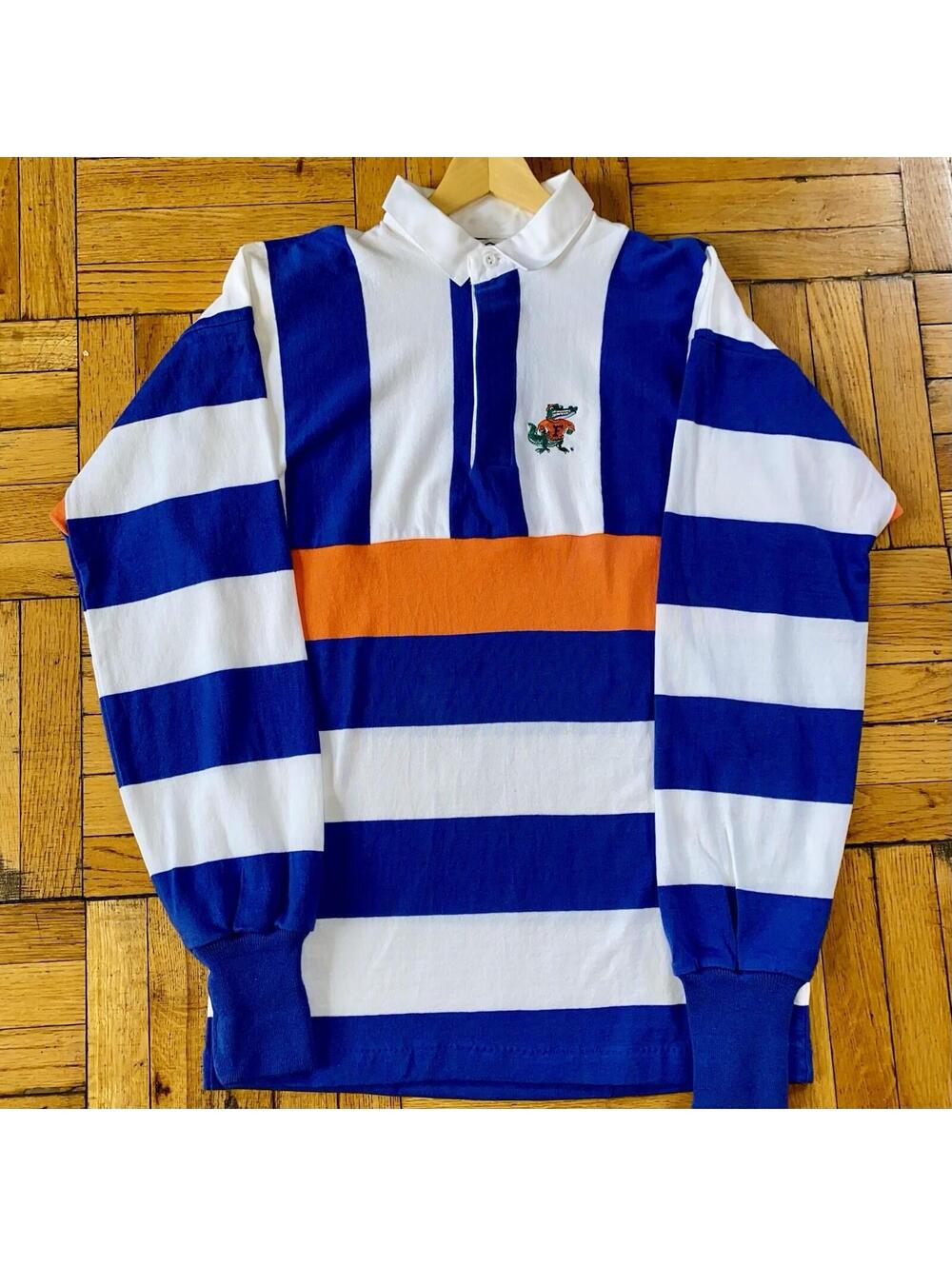 Vintage Deadstock Columbiaknit Rugby Size M FLORDIA GATOR